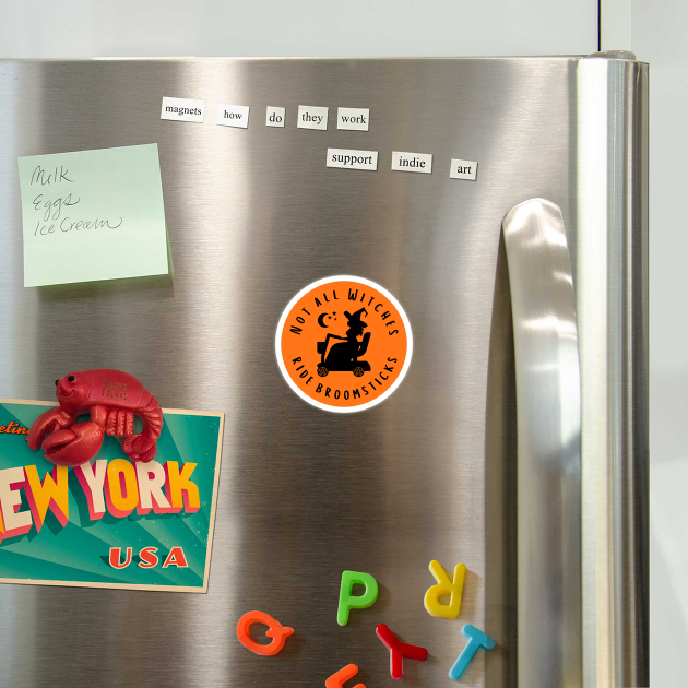 Not all Witches Ride Broomsticks Mobility Scooter Cheeky Witch® by Cheeky Witch